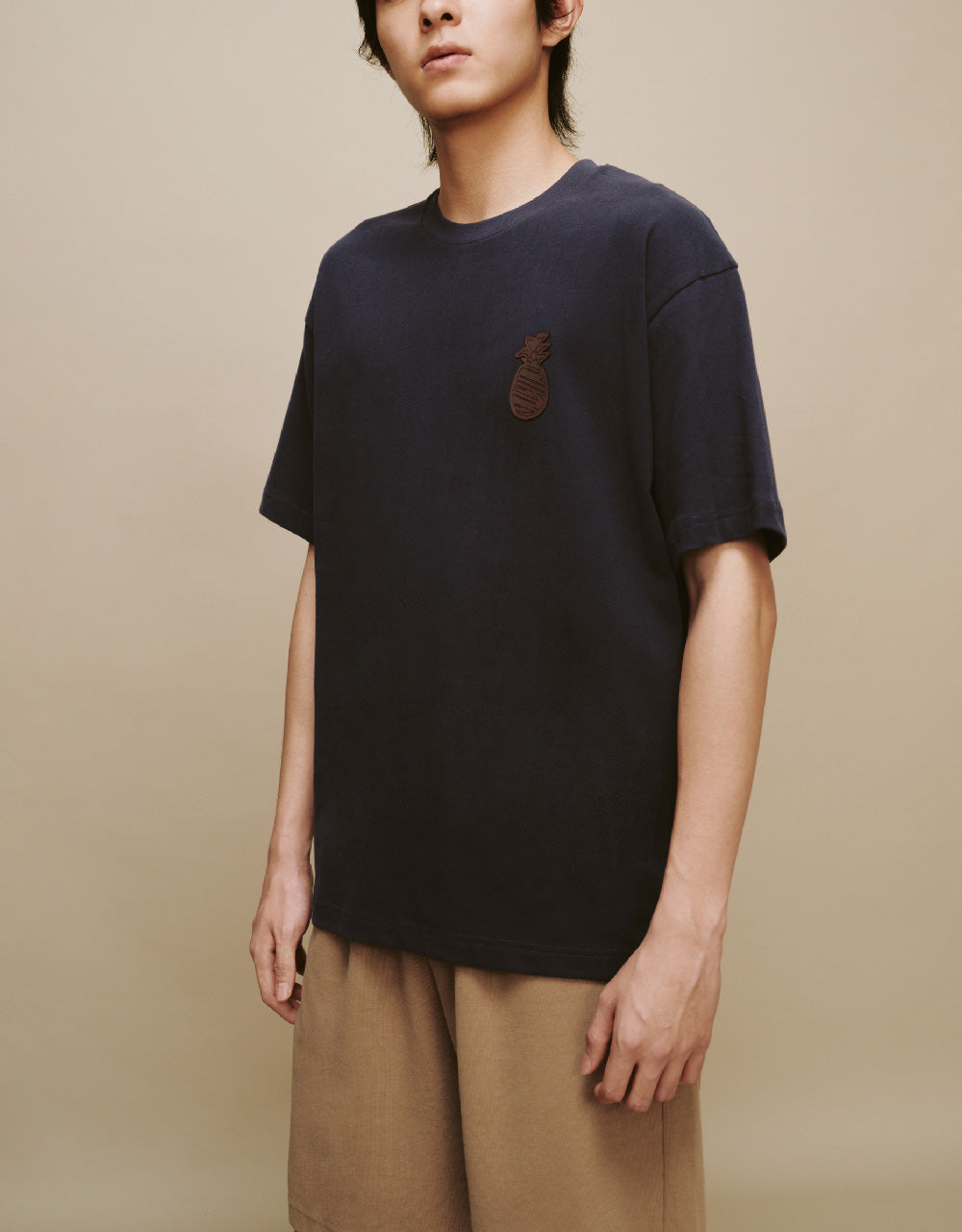 Fruit Printed Crew Neck T-Shirt