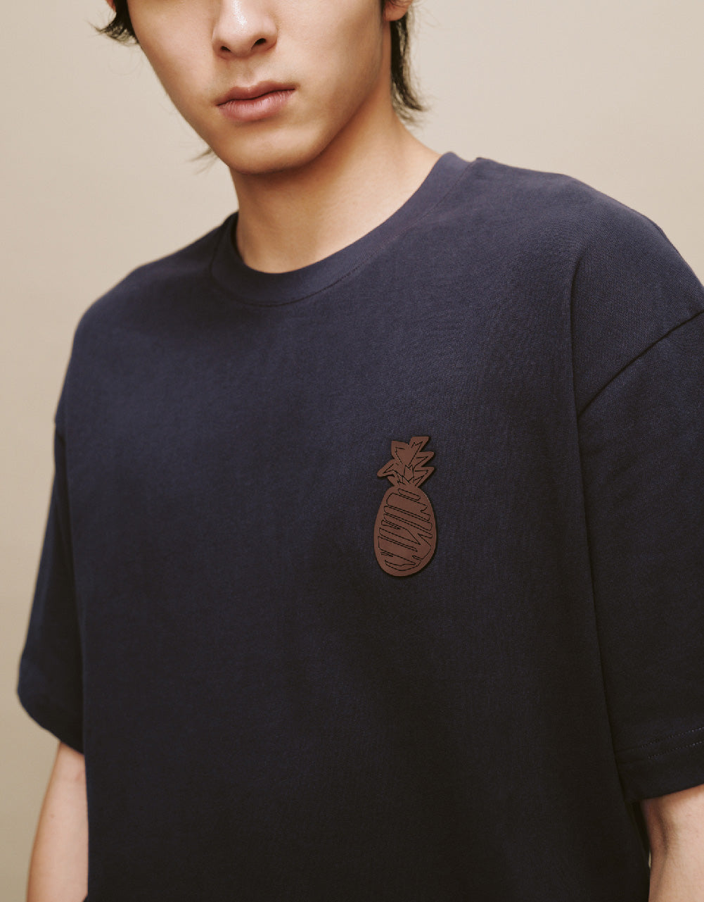 Fruit Printed Crew Neck T-Shirt