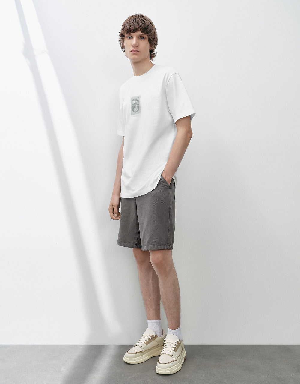 Printed Straight T-Shirt