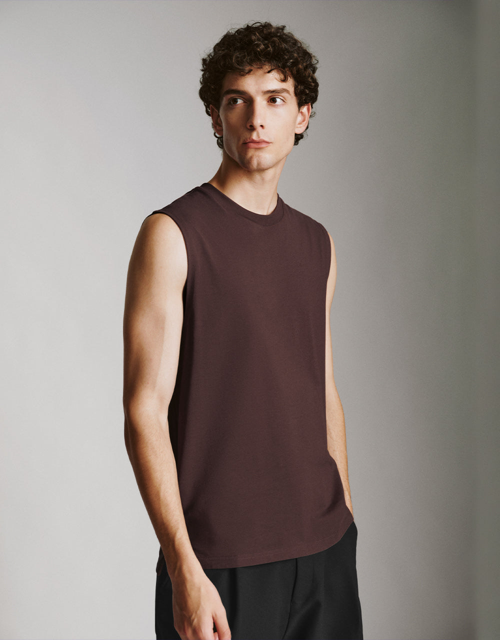 Crew Neck Tank Top