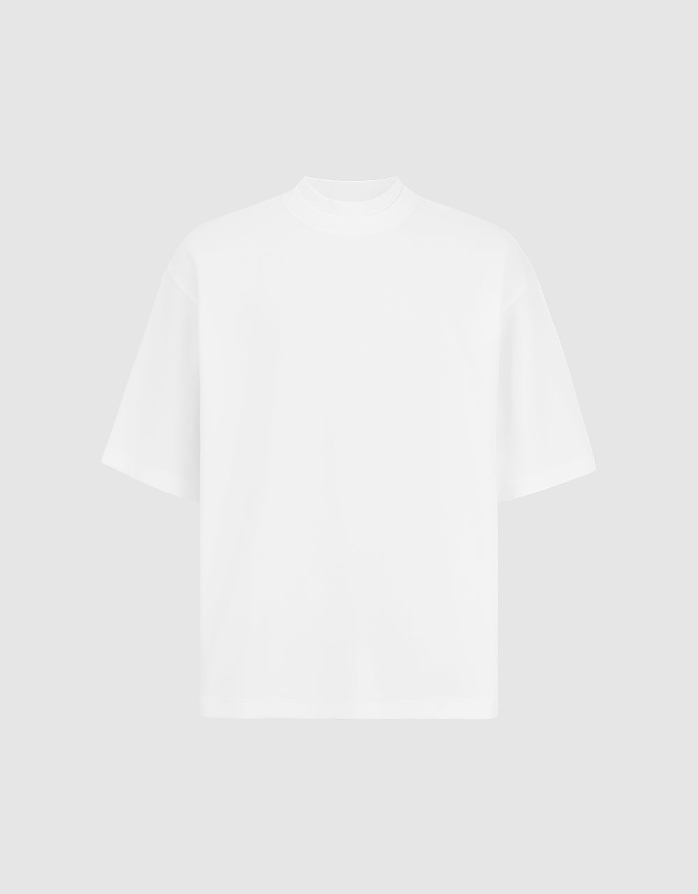 Crew Neck Straight T-Shirt