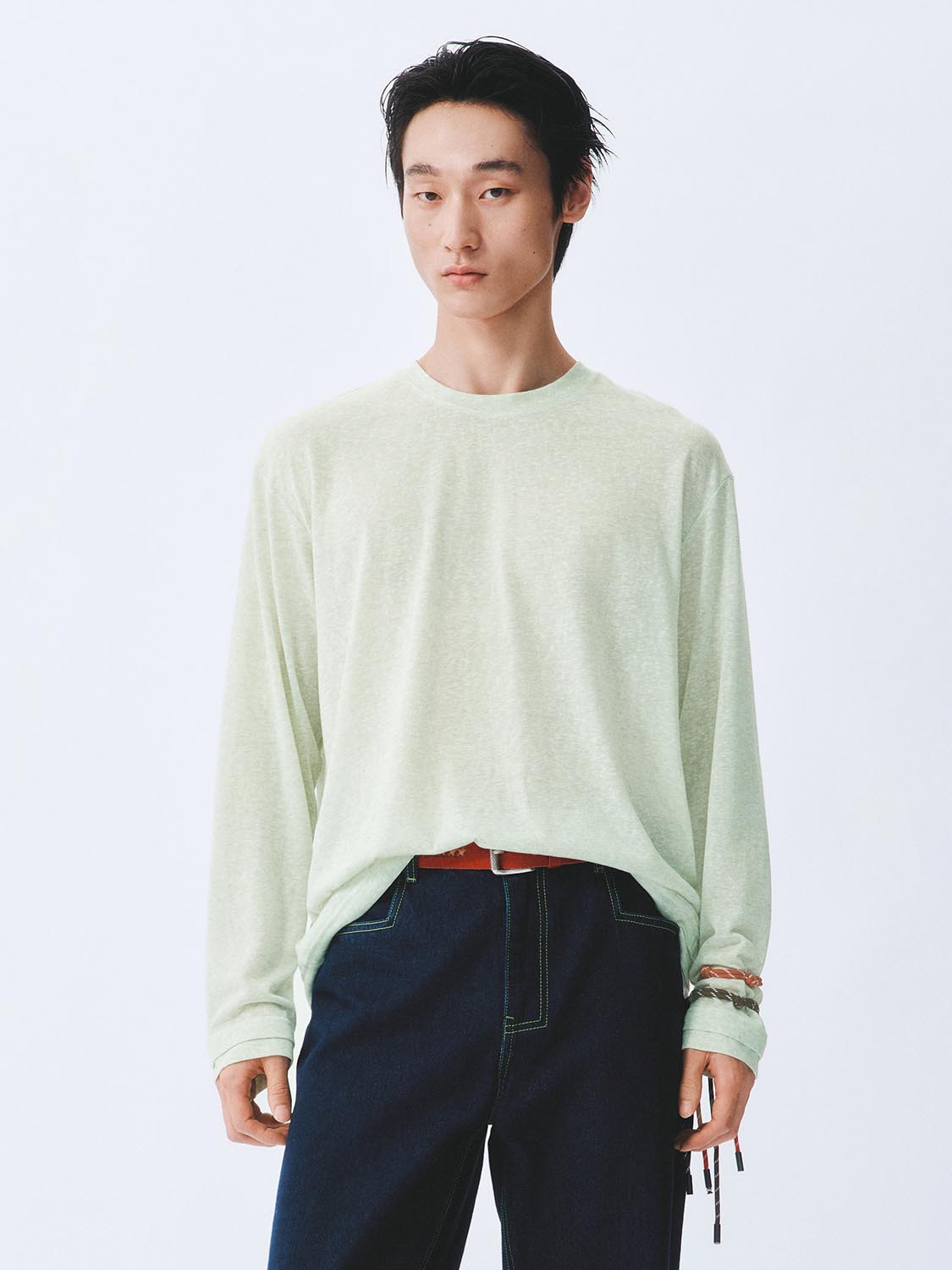 Crew Neck Long Sleeve T-Shirts