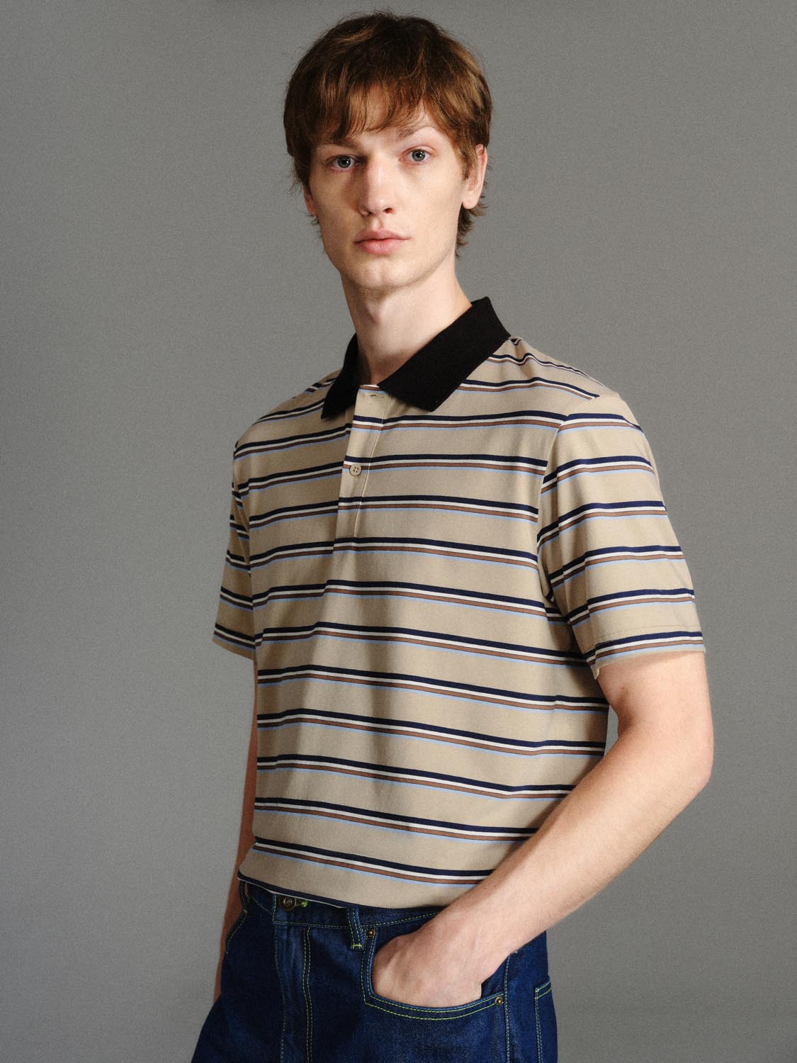 Stripe Polo Shirts