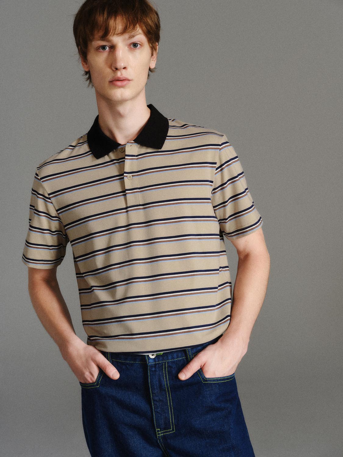 Stripe Polo Shirts