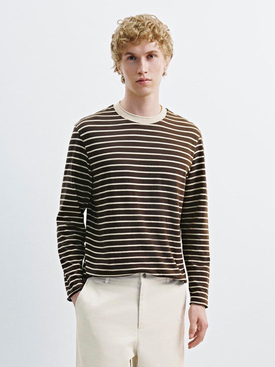 Striped Long Sleeve T-Shirts