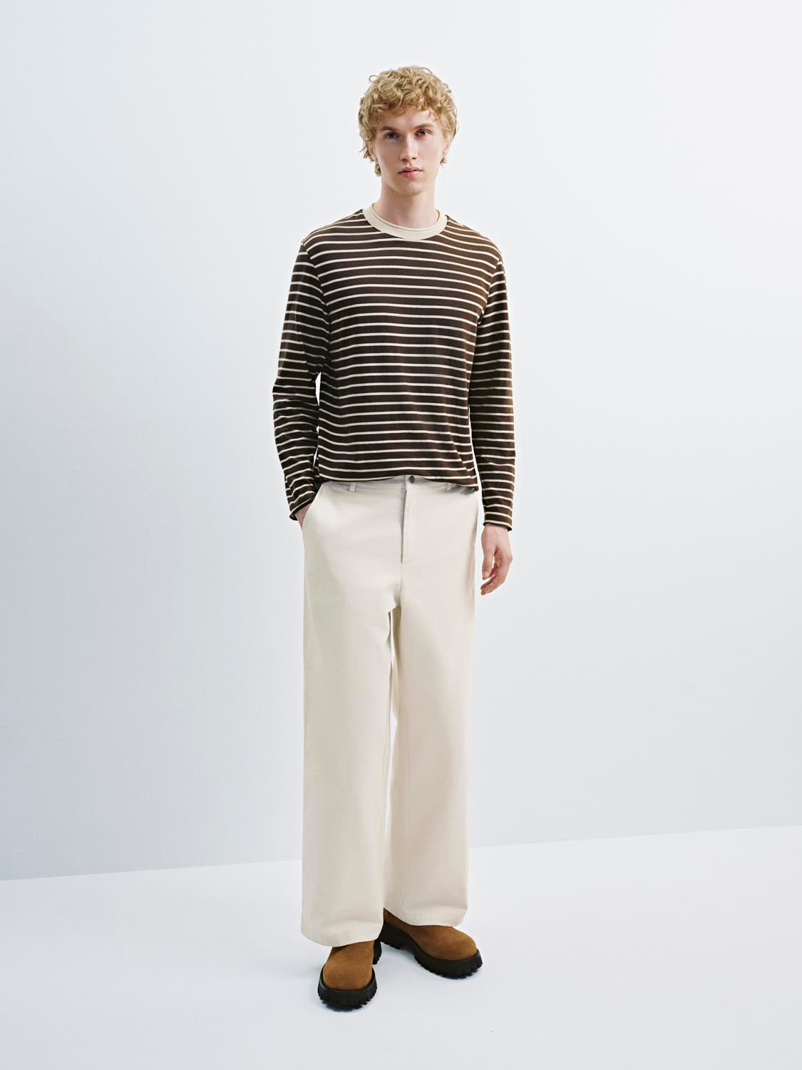 Striped Long Sleeve T-Shirts