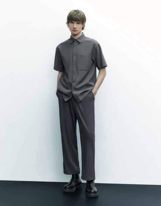 Oversized Straight Pants