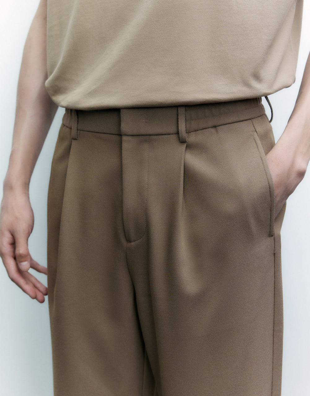 Loose Straight Pants