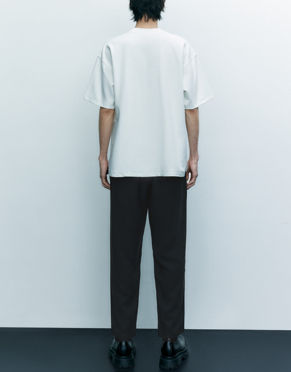 Drawstring Waist Straight Pants