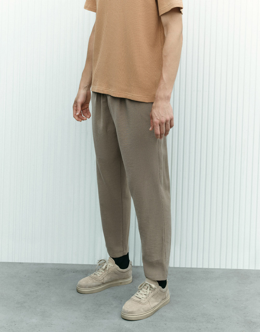 Woven Long Straight Pants