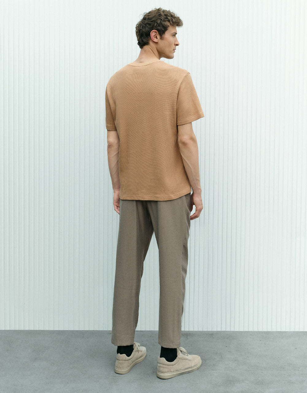 Woven Long Straight Pants