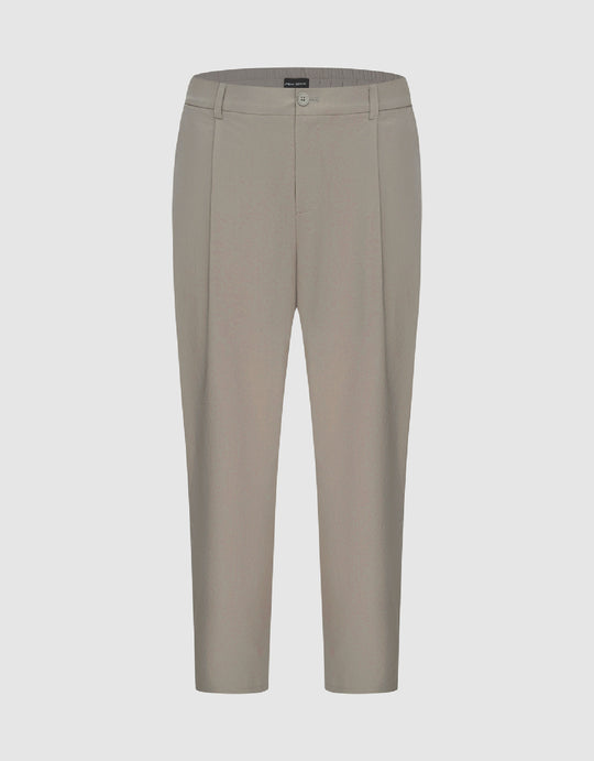 Mid-Waist Straight Pants