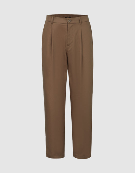 Woven Long Straight Pants