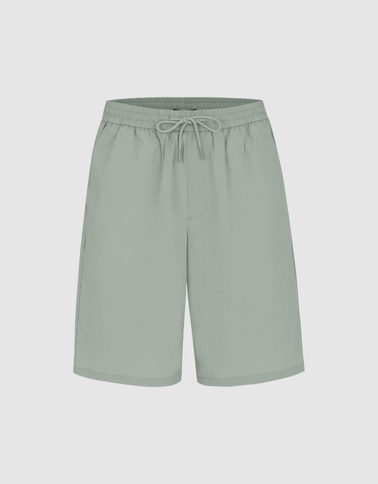 Drawstring Waist Shorts