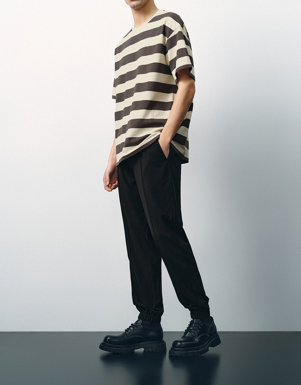 Drawstring Waist Jogger Pants