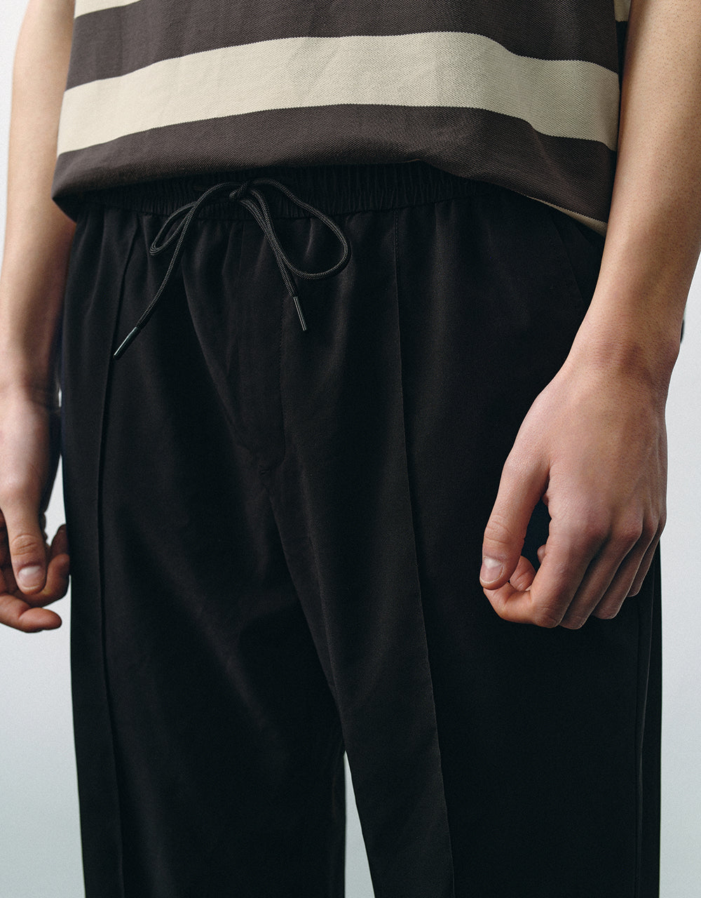 Drawstring Waist Jogger Pants