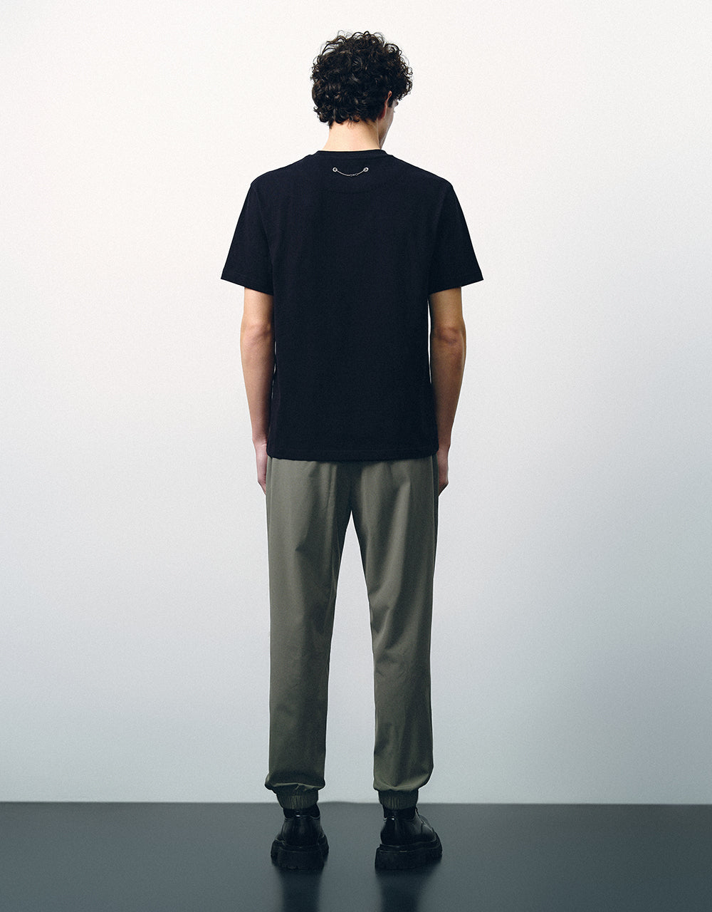 Drawstring Waist Jogger Pants