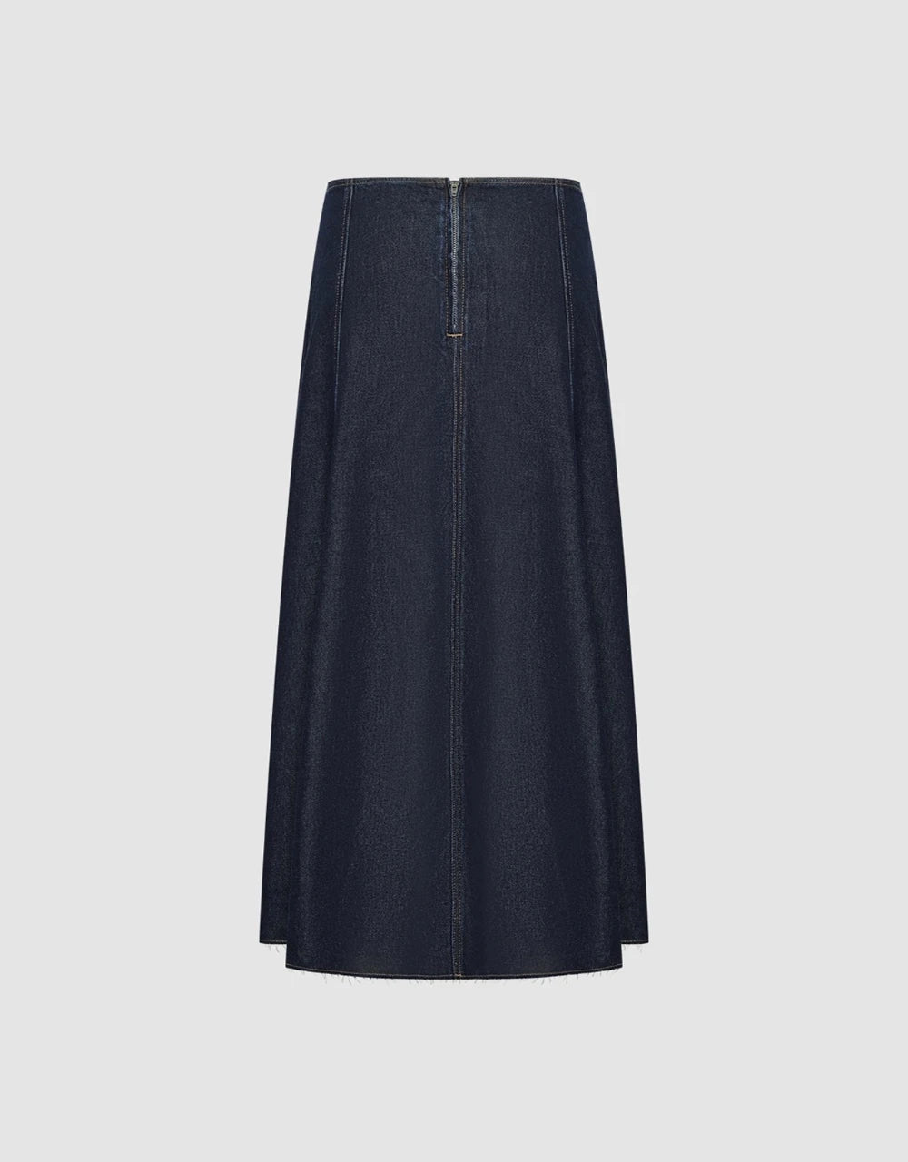 Midi Denim Skirt