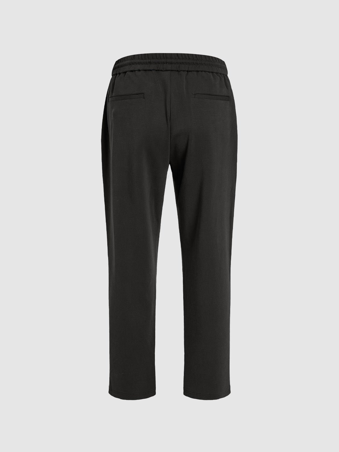 Drawstring Waist Straight Pants