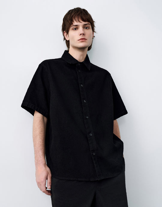 Button Up Denim Shirt