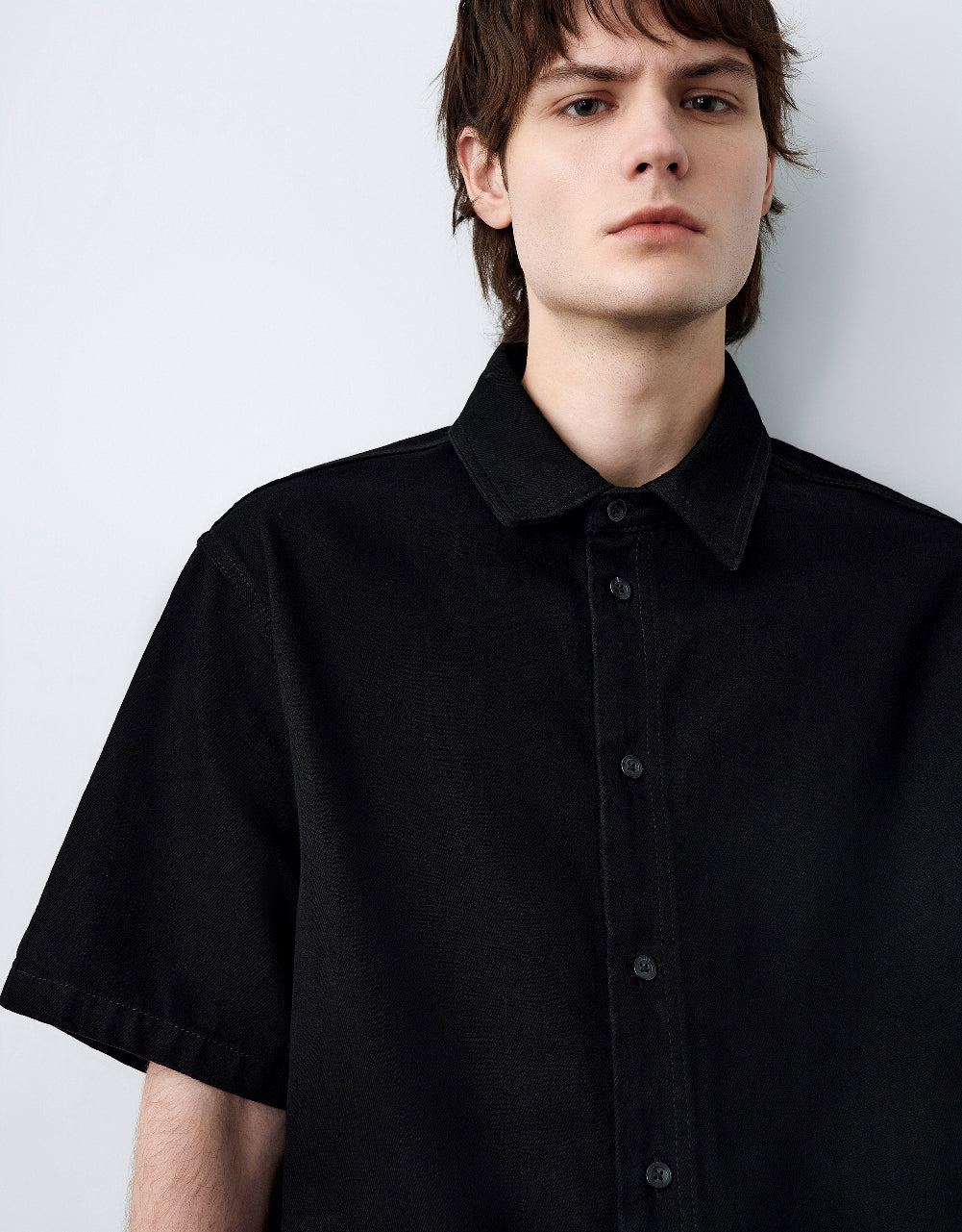 Button Up Denim Shirt