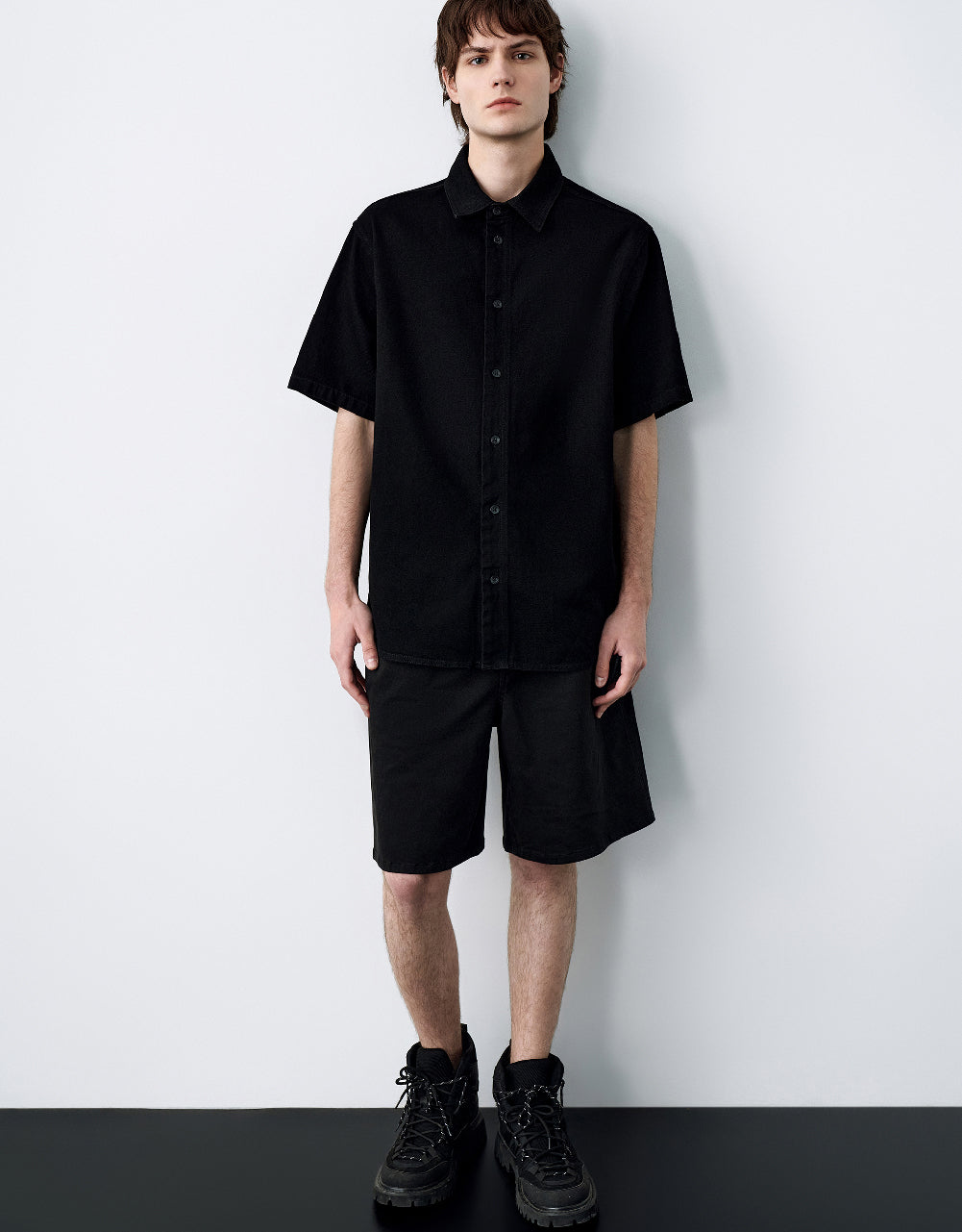 Button Up Denim Shirt