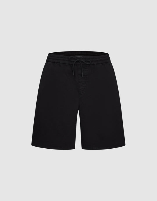 Drawstring Wasit Denim Shorts