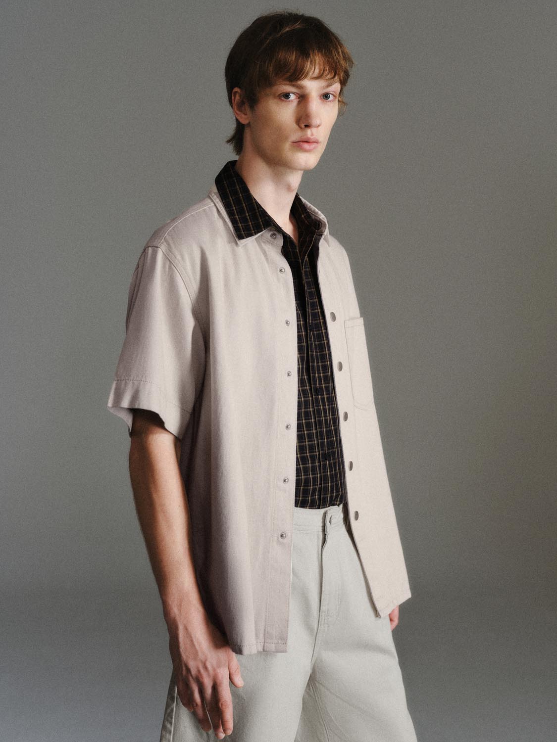 Denim Short Sleeve Shirts