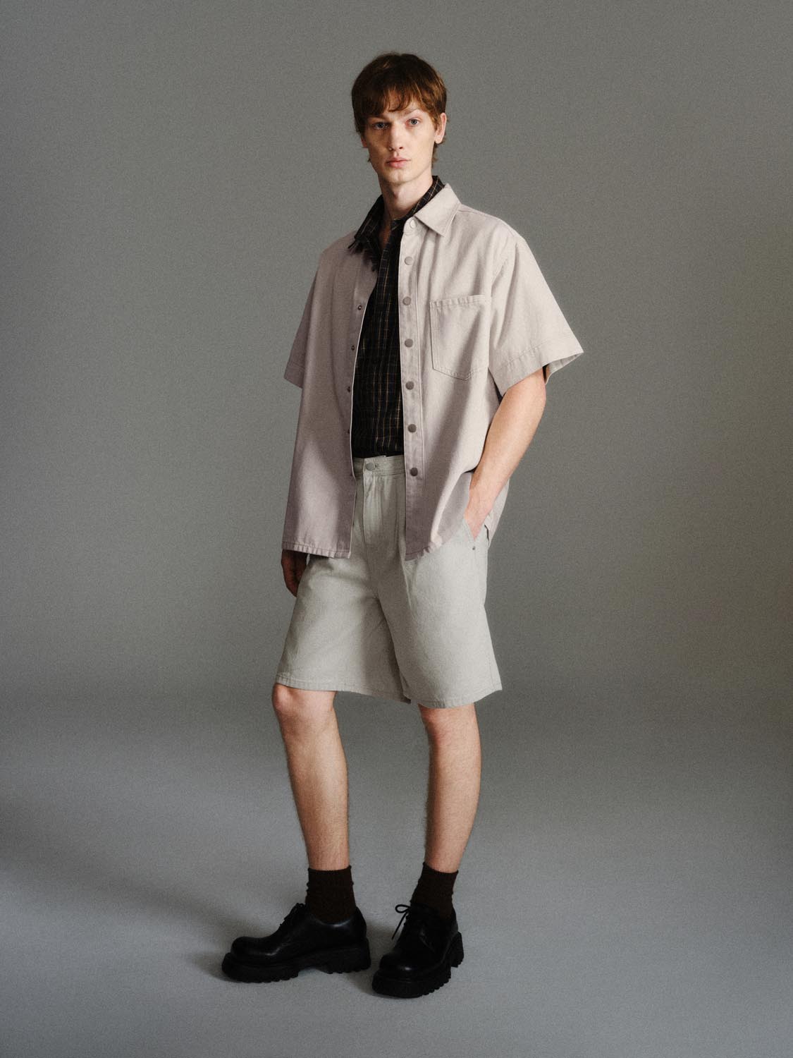 Denim Short Sleeve Shirts