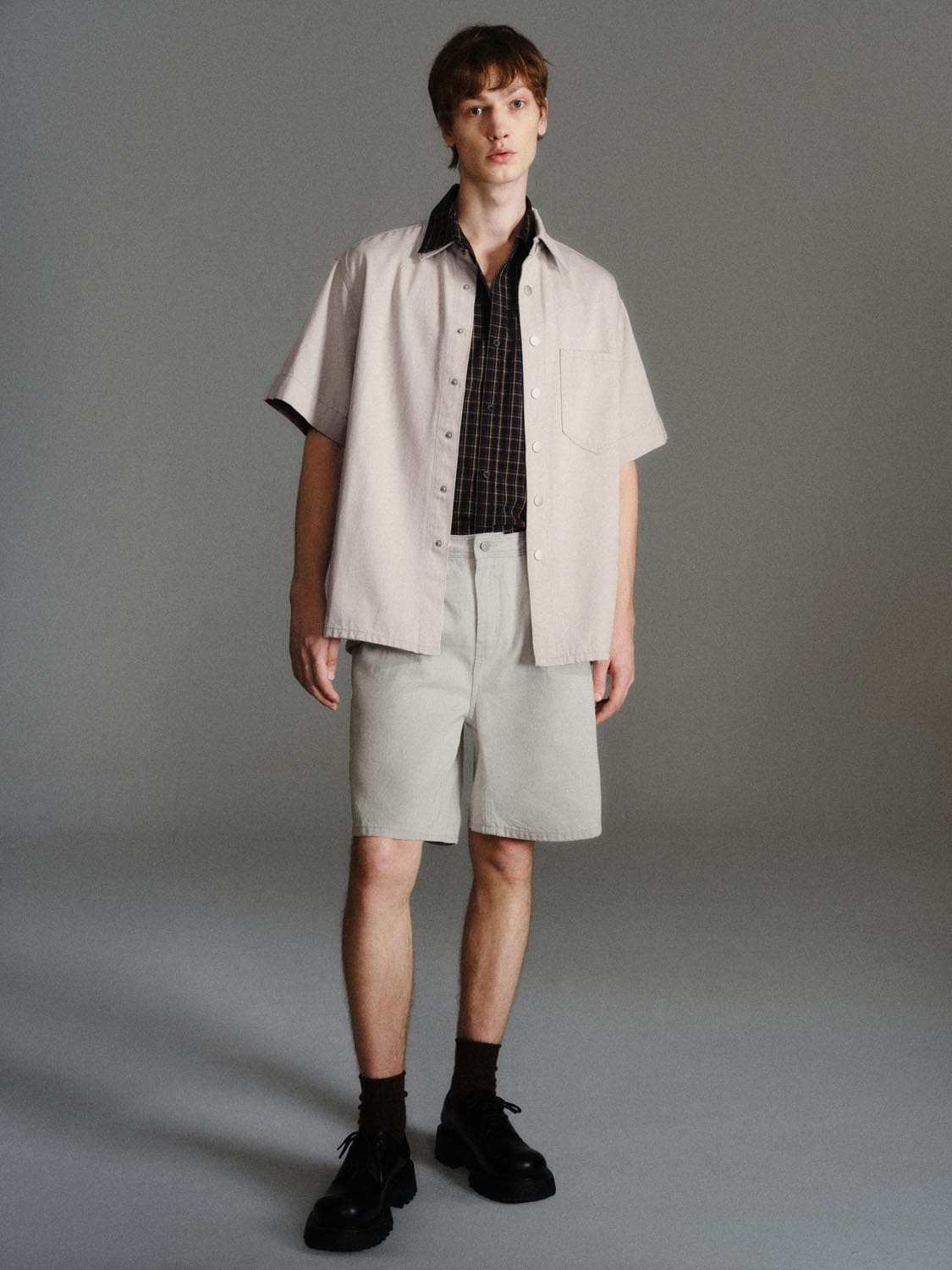 Denim Short Sleeve Shirts