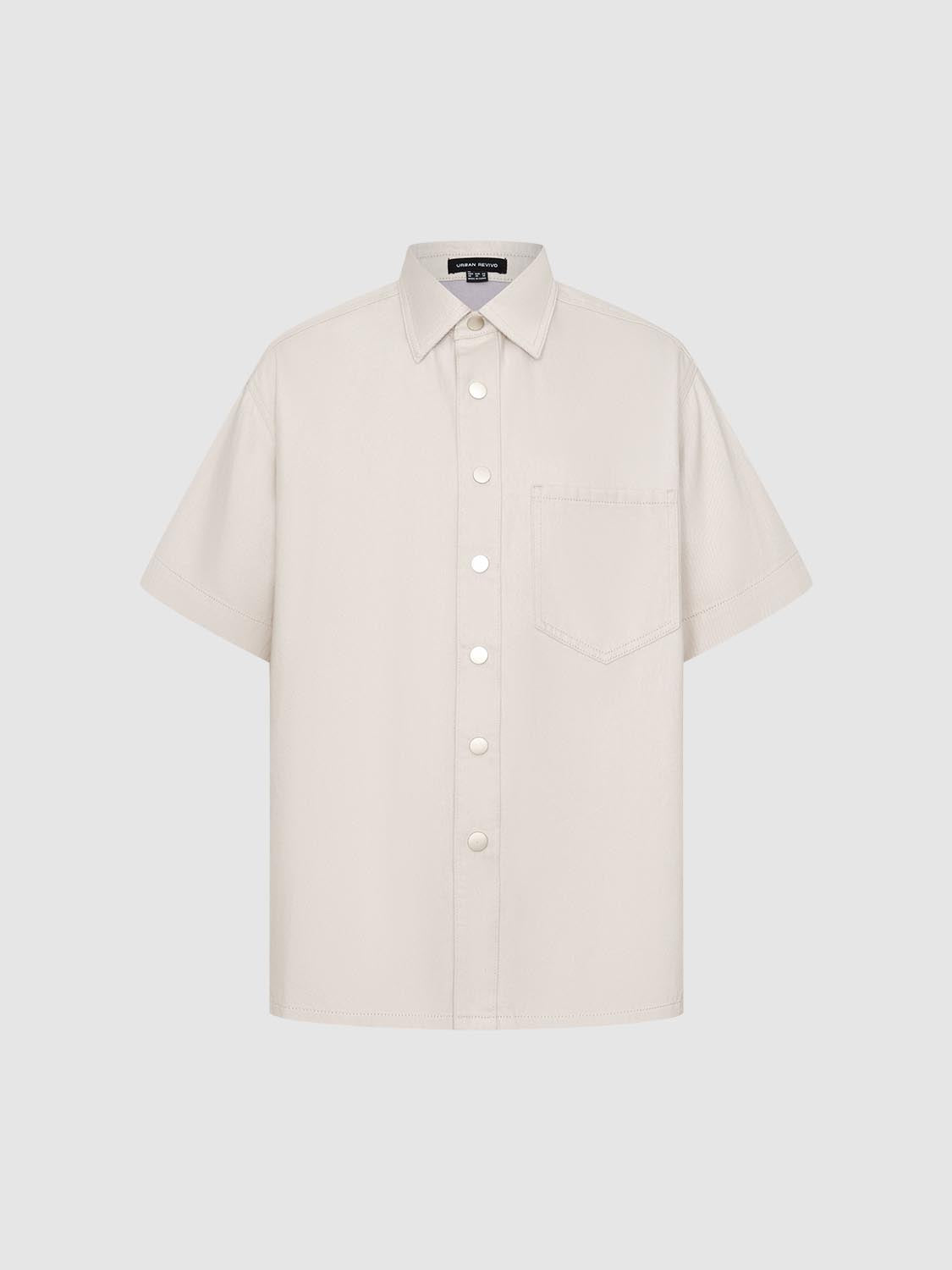 Denim Short Sleeve Shirts