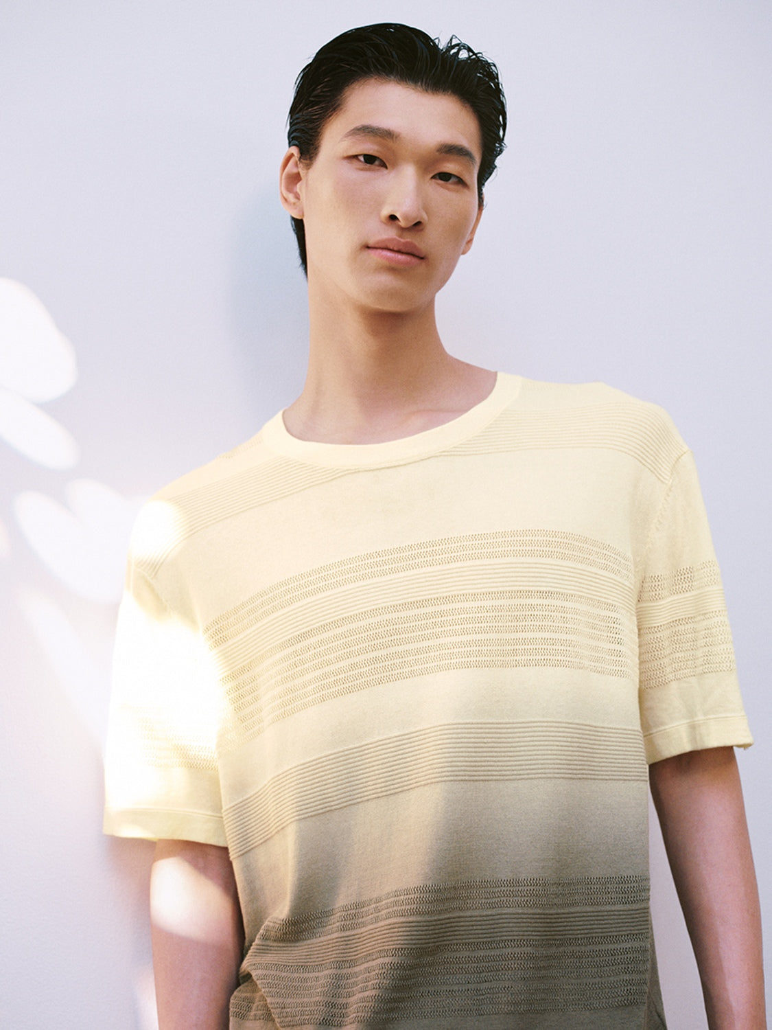 Knitted Short Sleeve T-Shirts
