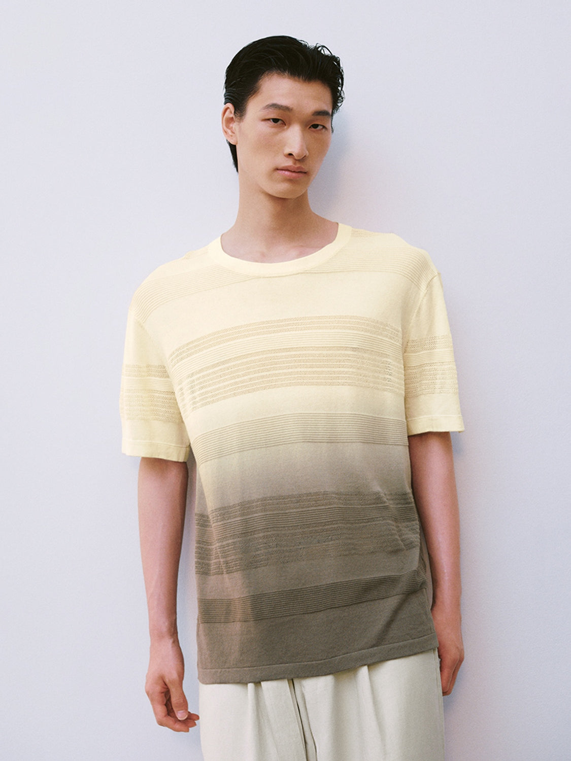 Knitted Short Sleeve T-Shirts