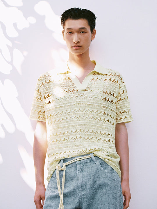 Crochet Knitted T-Shirts