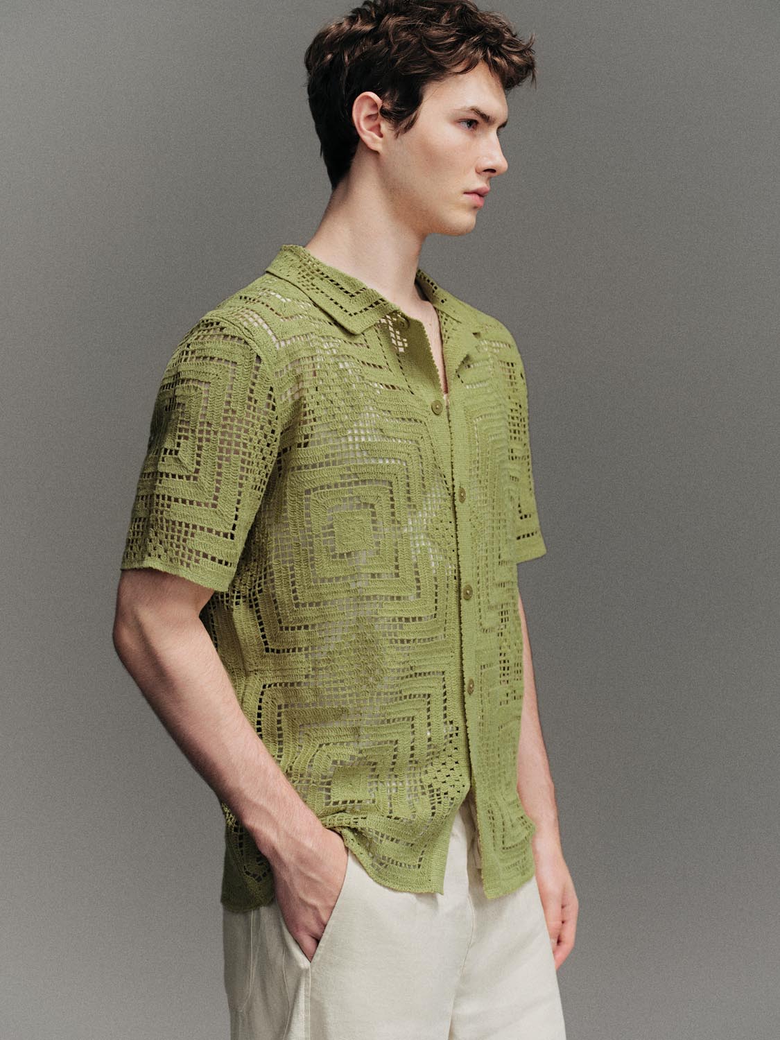 Knitted Short Sleeve Cardigans