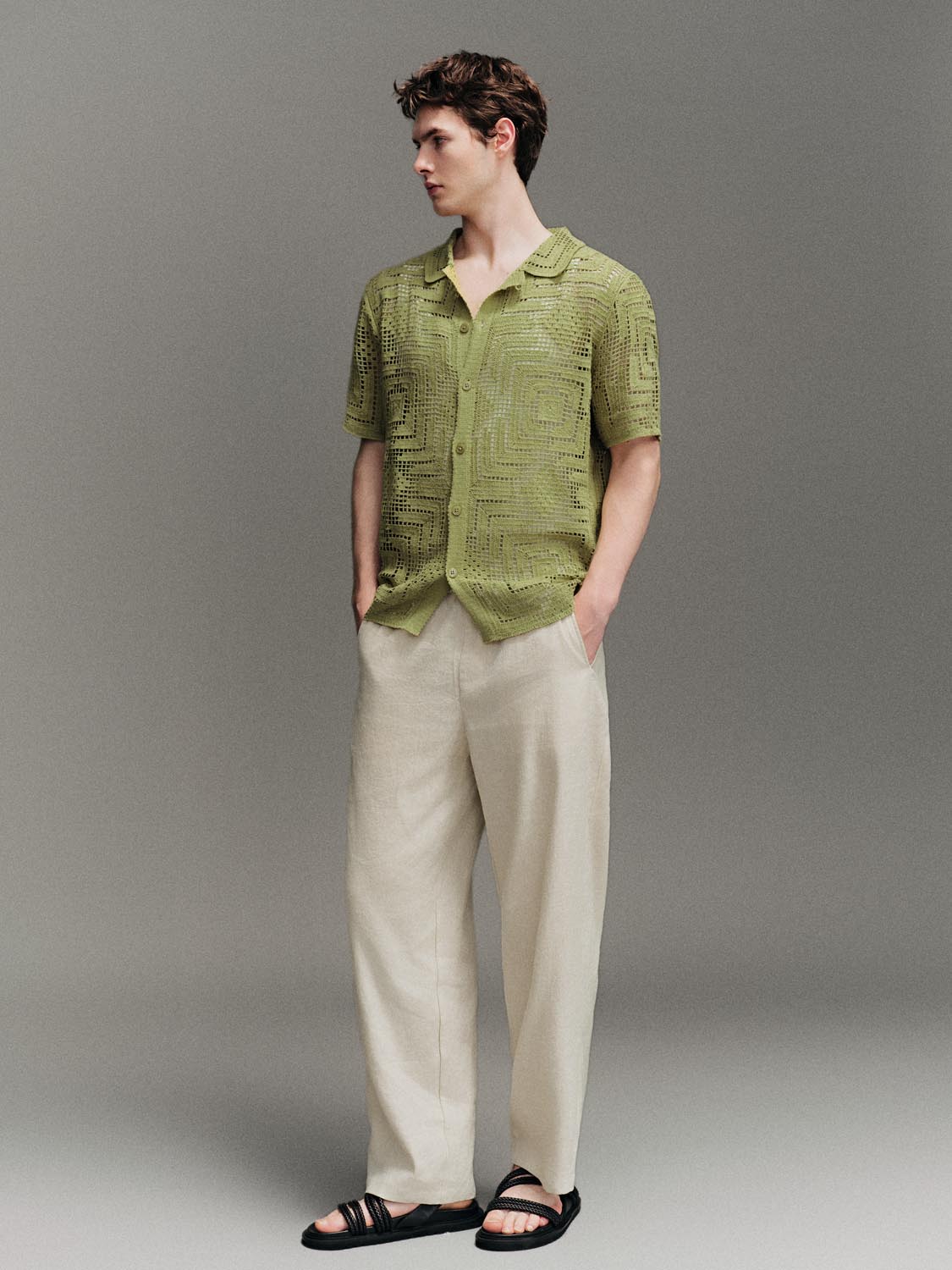 Knitted Short Sleeve Cardigans