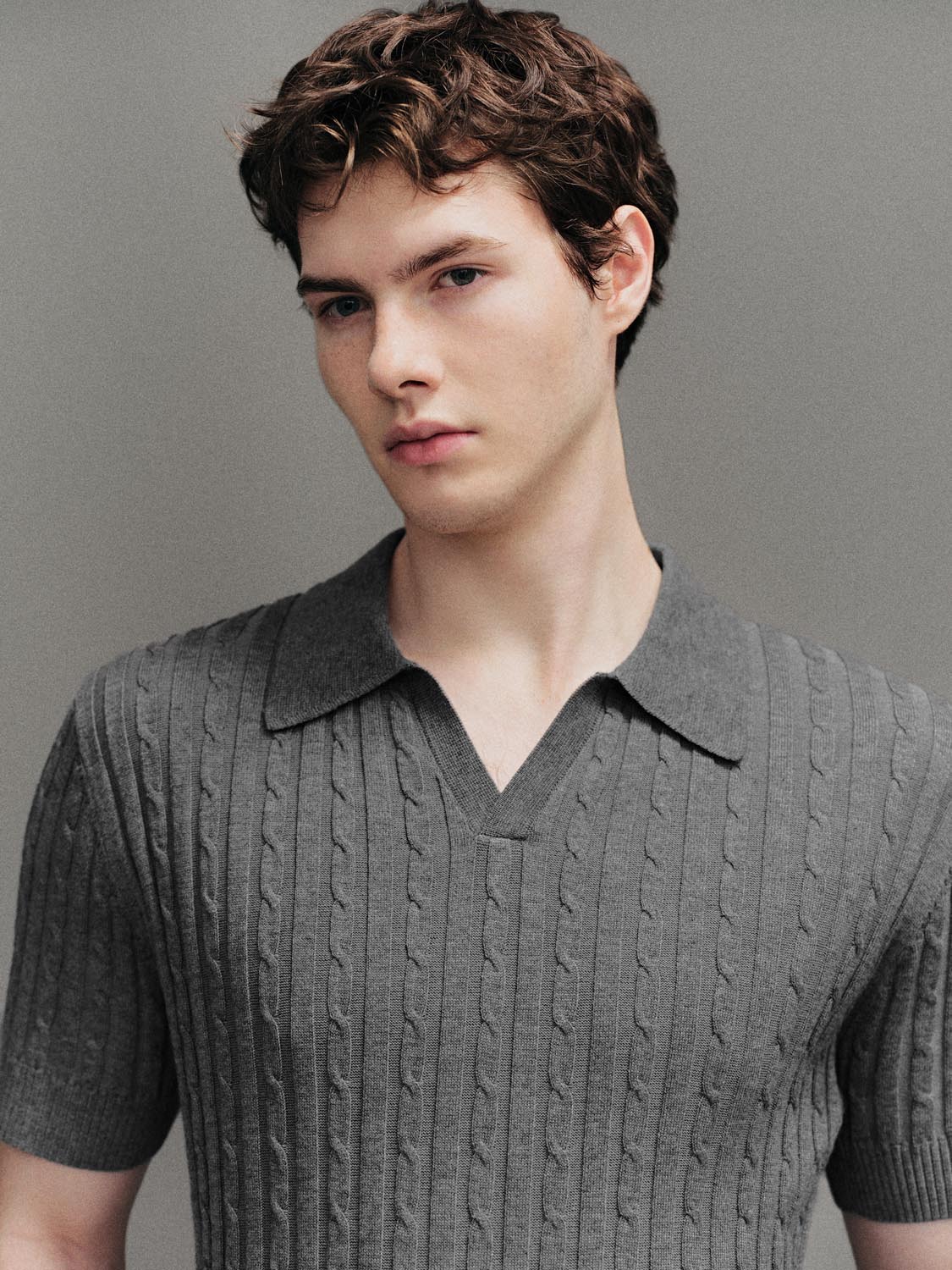 Rib Knitted T-Shirts