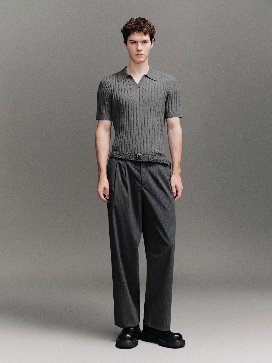 Rib Knitted T-Shirts