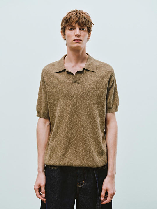 Short Sleeve Knitted T-Shirts