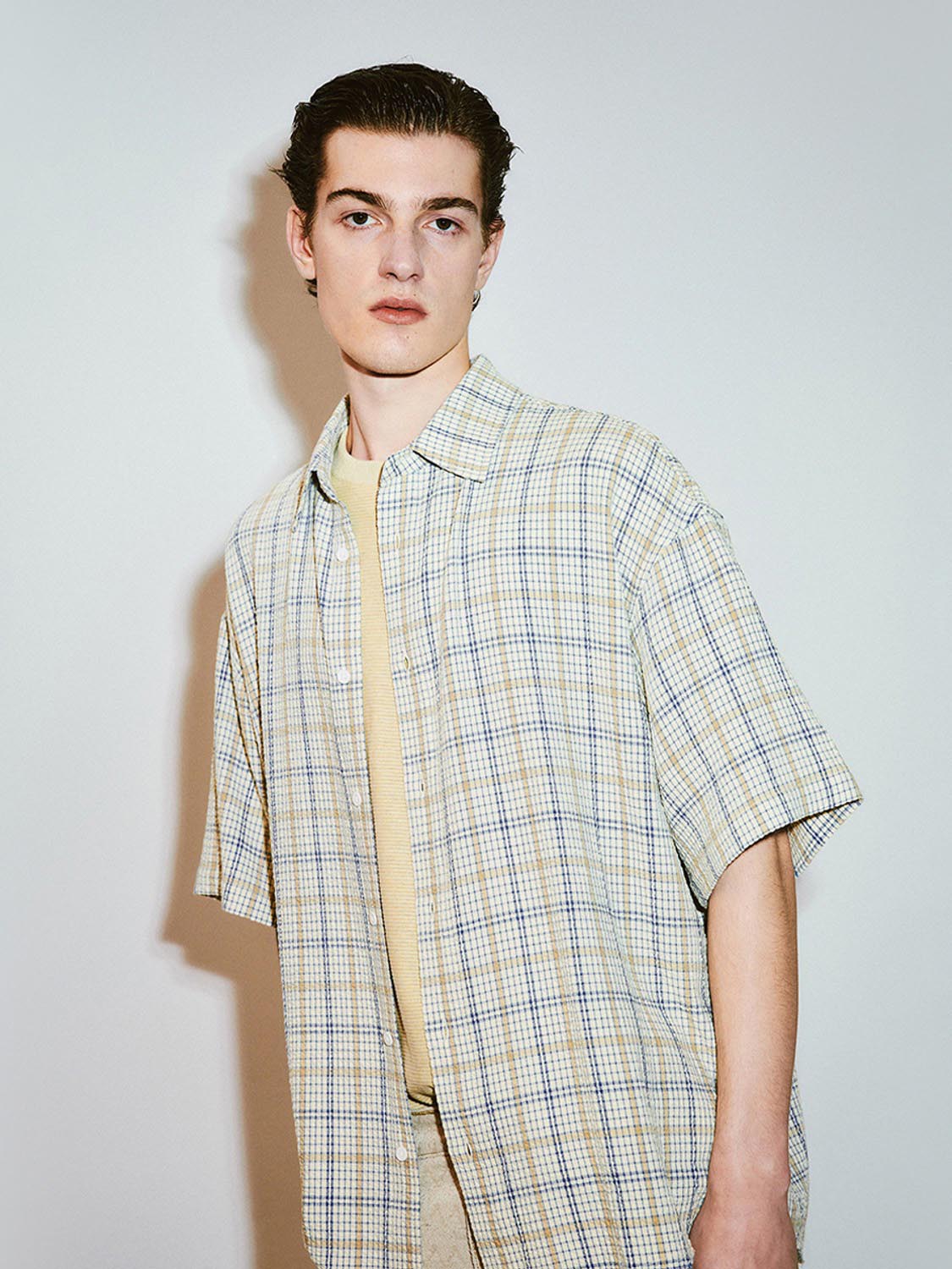 Plaid Short Sleeve Shirts