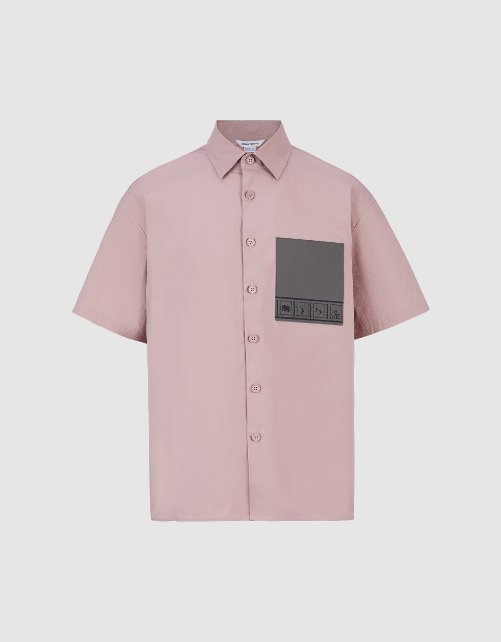 Pocket Detail Loose Shirt