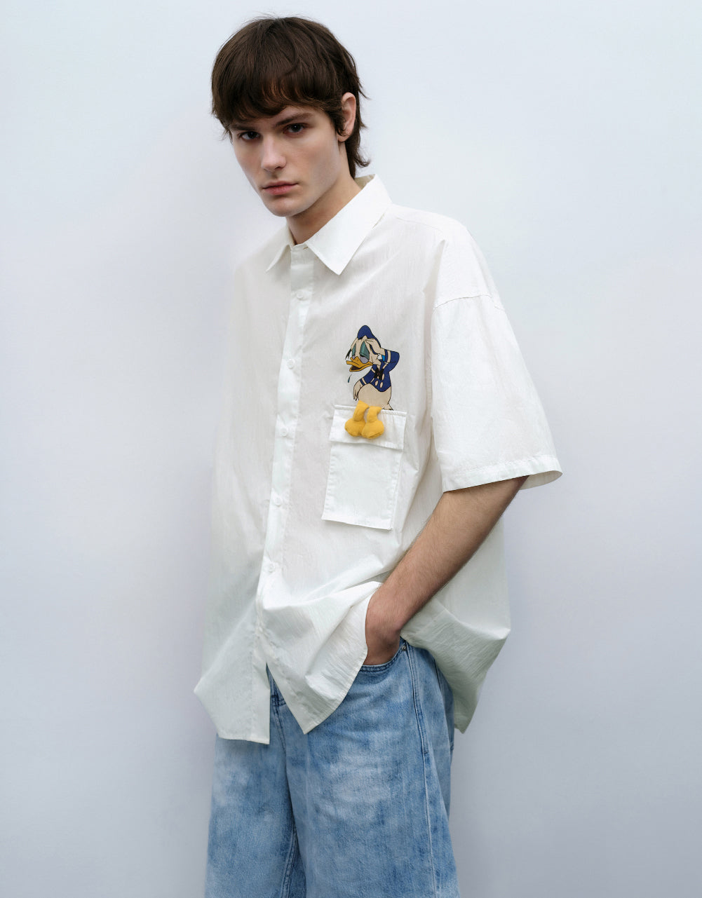 Donald Duck Printed Shirt