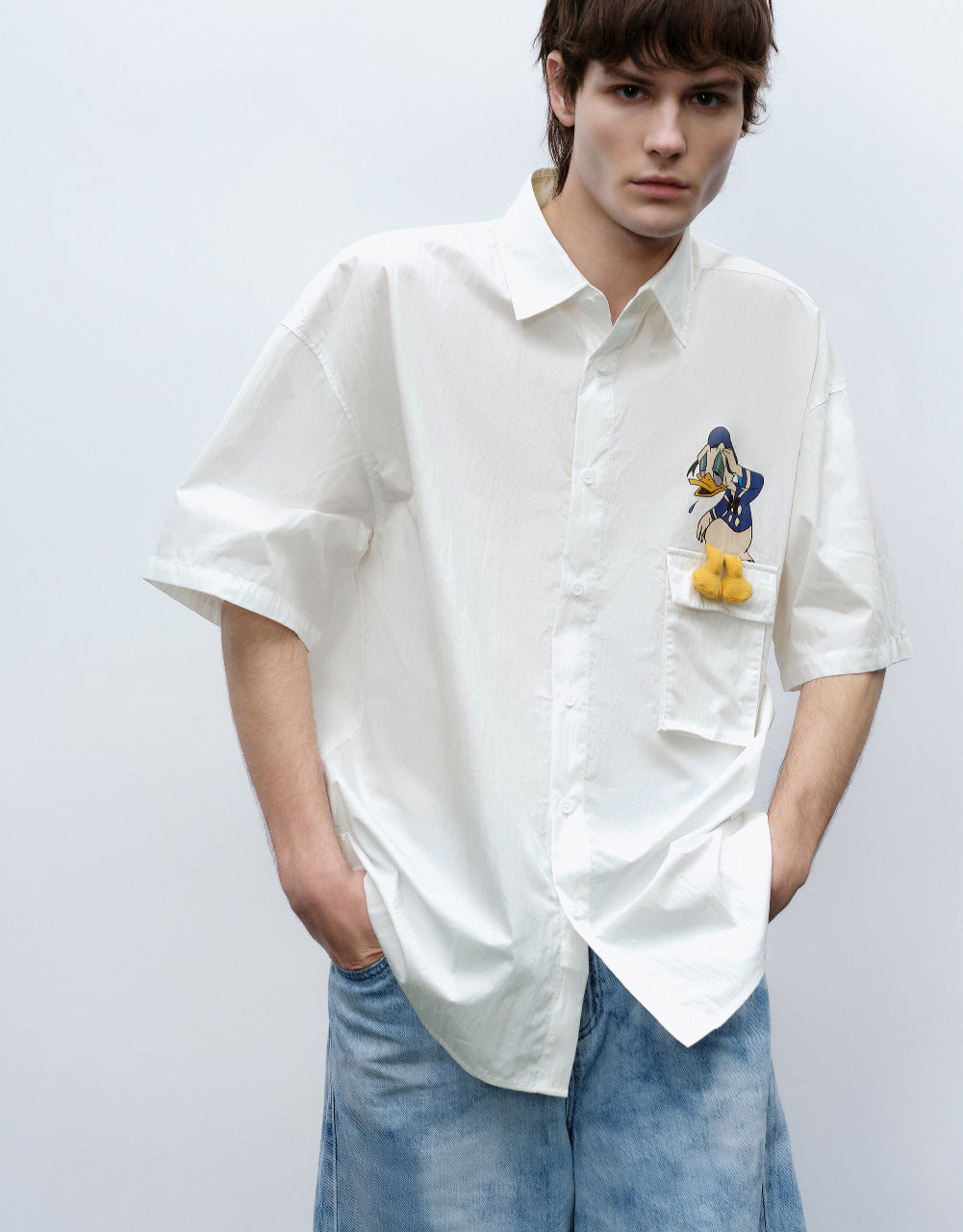 Donald Duck Printed Shirt