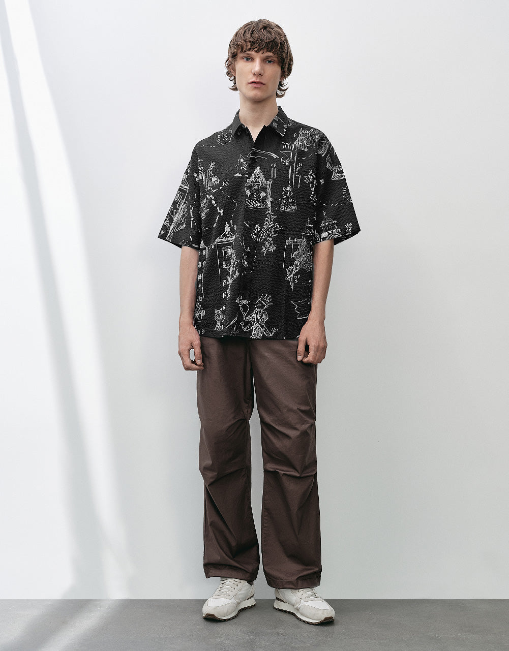 Printed Oversized Shirt