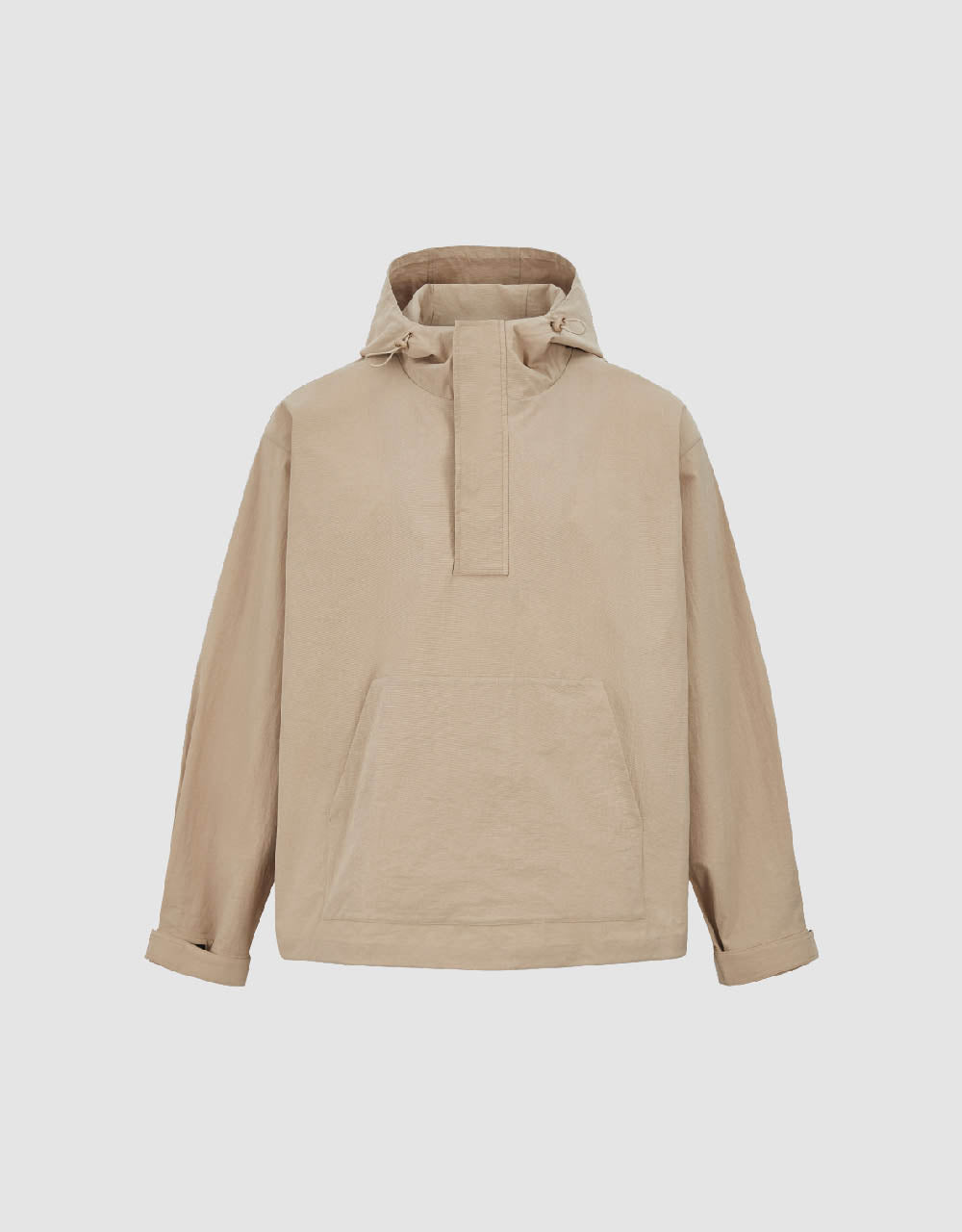 Hooded Oversized Overhead Shirt