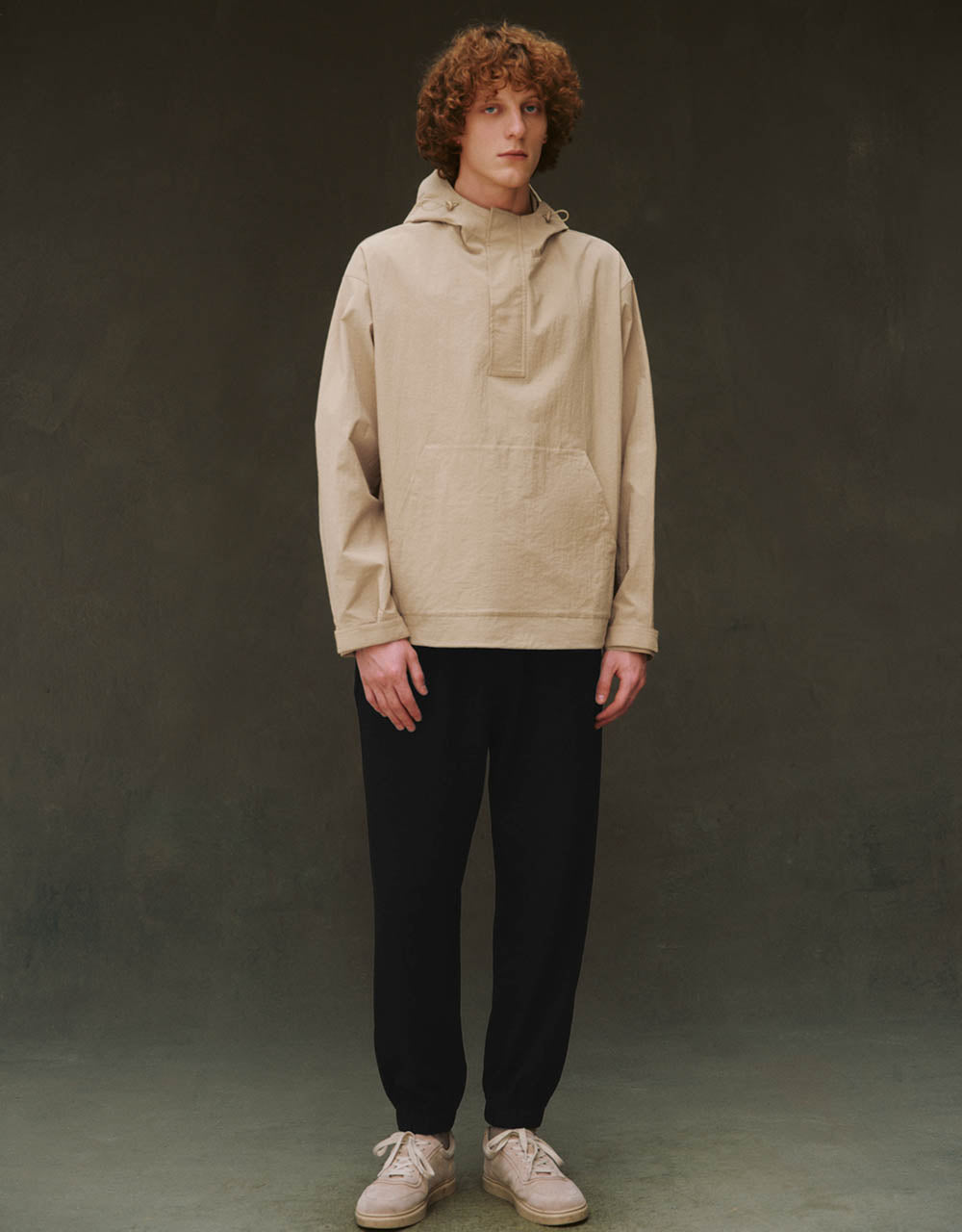 Hooded Oversized Overhead Shirt