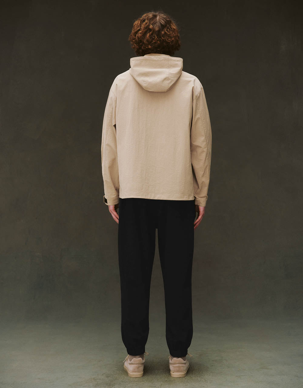 Hooded Oversized Overhead Shirt