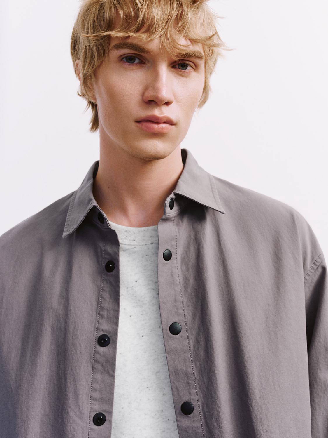 Flap Pocket Loose Shirts