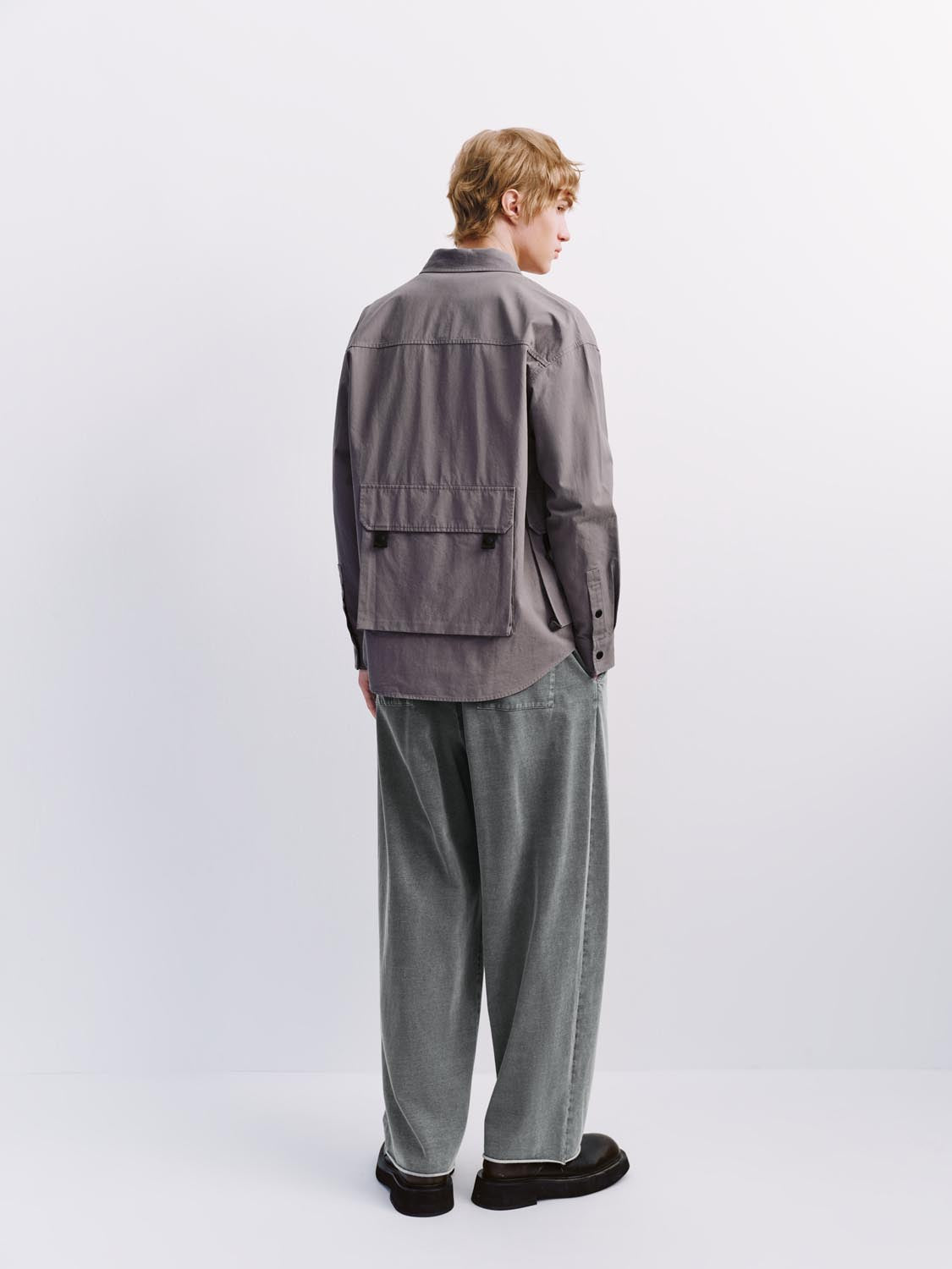 Flap Pocket Loose Shirts