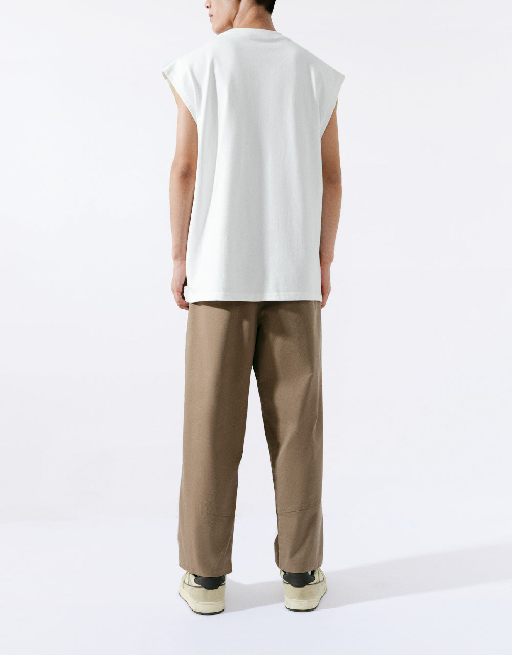 Crew Neck Loose Tank Top